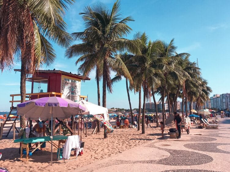 Visiting a beach like Copacabana or Ipanema is really one of the best things to do in Rio de Janeiro