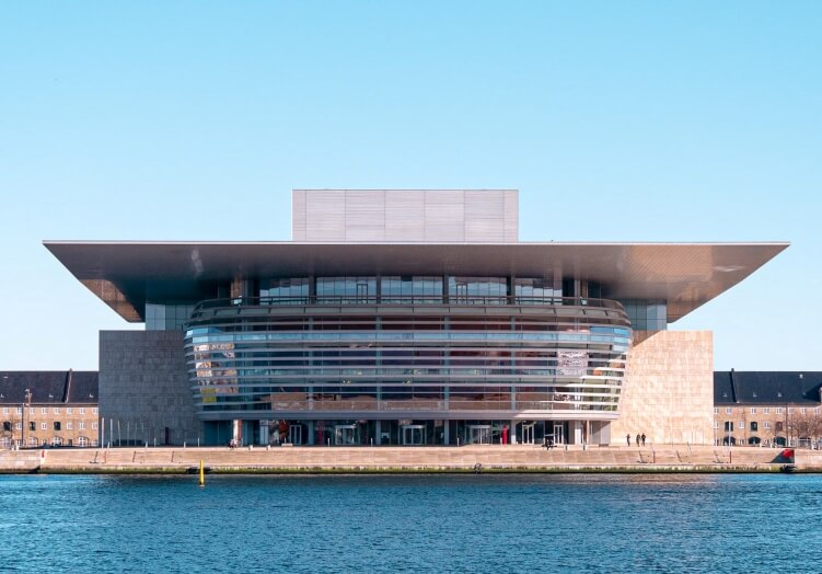 One of the best Copenhagen bucket list experiences is visiting the Copenhagen opera house, one of the most modern opera houses in the world