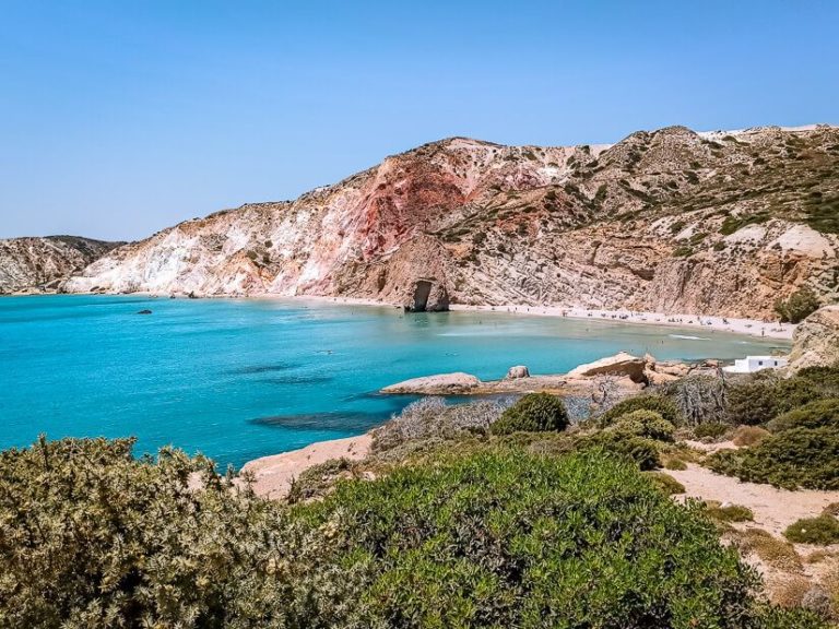 Best beaches in Milos, a paradise island in the Cyclades