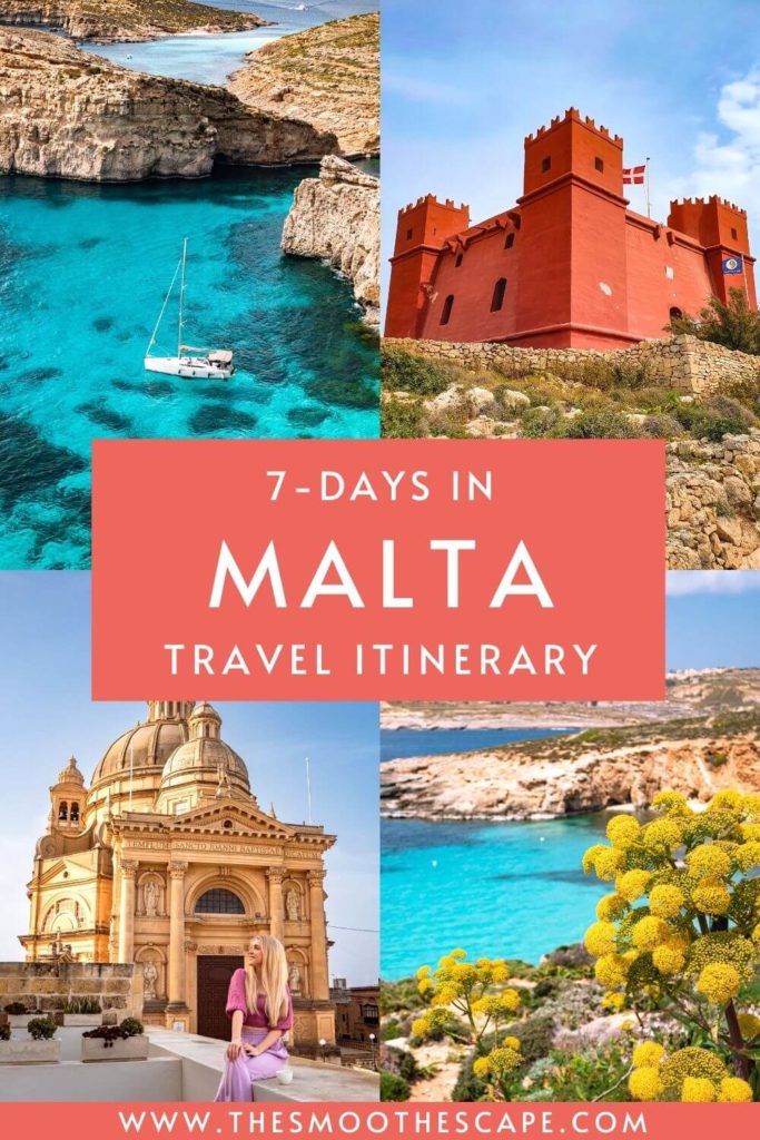 malta tour itinerary