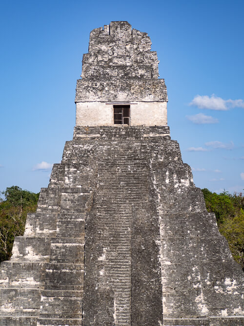 Temple of the Great Jaguar in Tikal